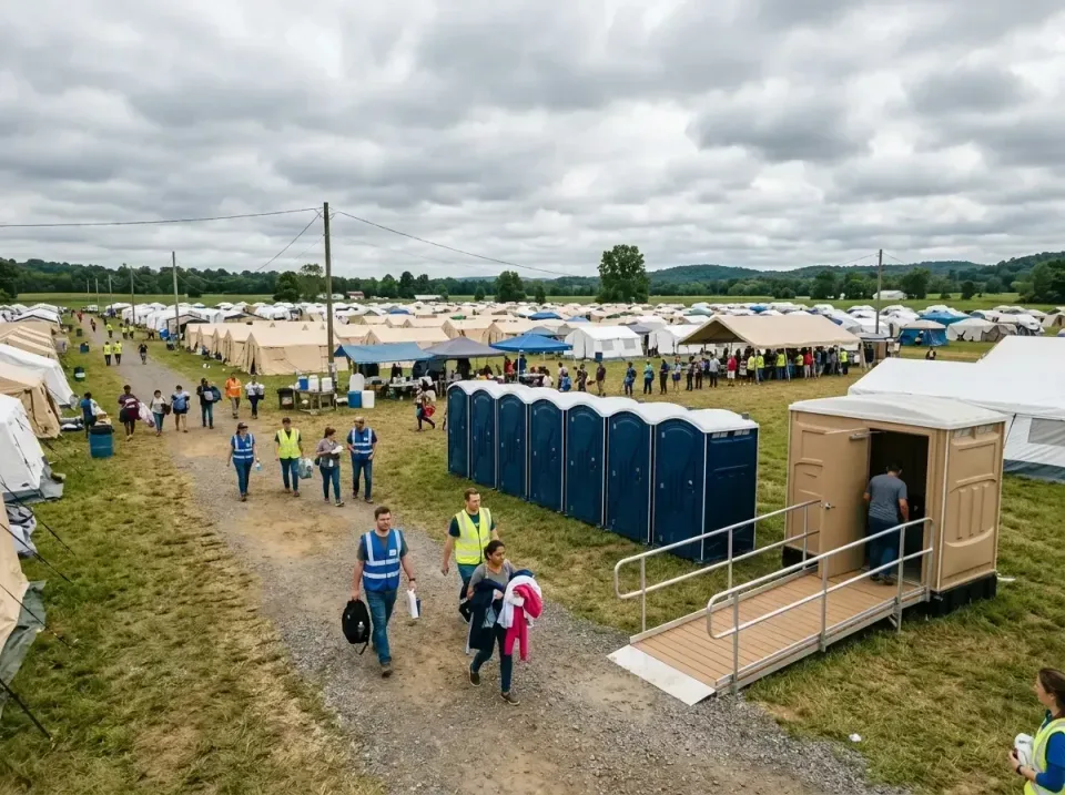 disaster-relief-camp-restrooms-010 — frequently asked questions, Dumpster & Portable Bathrooms Rental in Wahiawa, HI